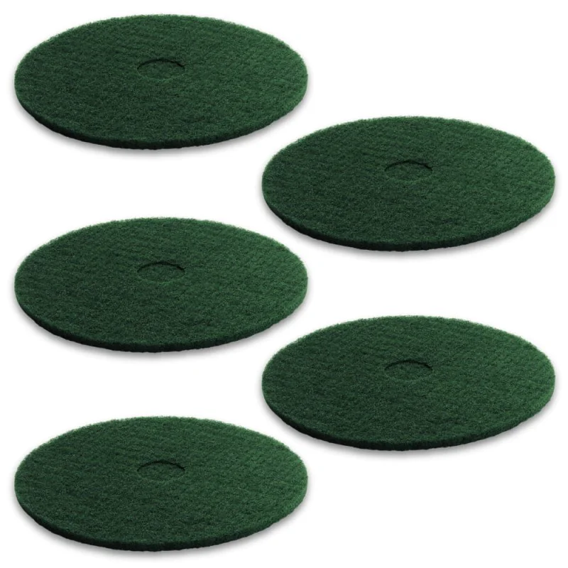 Pady do szorowarki Karcher, średnio-twarde, zielone (457 mm, 5 szt.) - 6.369-023.0