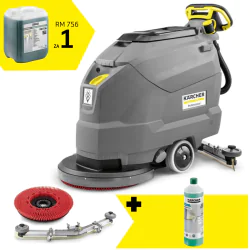 Zestaw Karcher BD 50/50 C Bp Classic + Płyn do posadzek