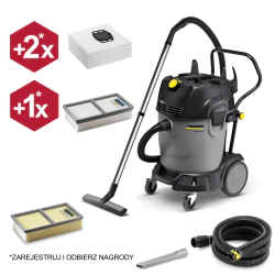 Karcher NT 65/2 Tact² Profesjonalny odkurzacz uniwersalny (2760 W, 65 l, klasa M) - 1.667-286.0
