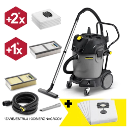 Zestaw Karcher NT 65/2 Tact² + Materiałowe worki filtracyjne