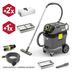 Karcher NT 40/1 Tact Te L Profesjonalny odkurzacz uniwersalny (1380 W, 40 l, klasa L)