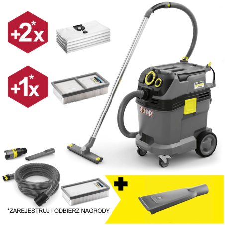 Zestaw Karcher NT 40/1 Tact Te L + Ssawka samochodowa