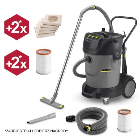 Karcher NT 70/3 Profesjonalny odkurzacz uniwersalny (3600 W, 70 l) - 1.667-270.0