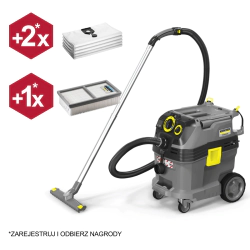 Karcher NT 30/1 Tact Te M Profesjonalny odkurzacz uniwersalny (1380 W, 30 l, klasa M) - 1.148-235.0