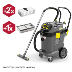 Karcher NT 50/1 Tact Te M Profesjonalny odkurzacz uniwersalny (1380 W, 50 l, klasa M) - 1.148-435.0