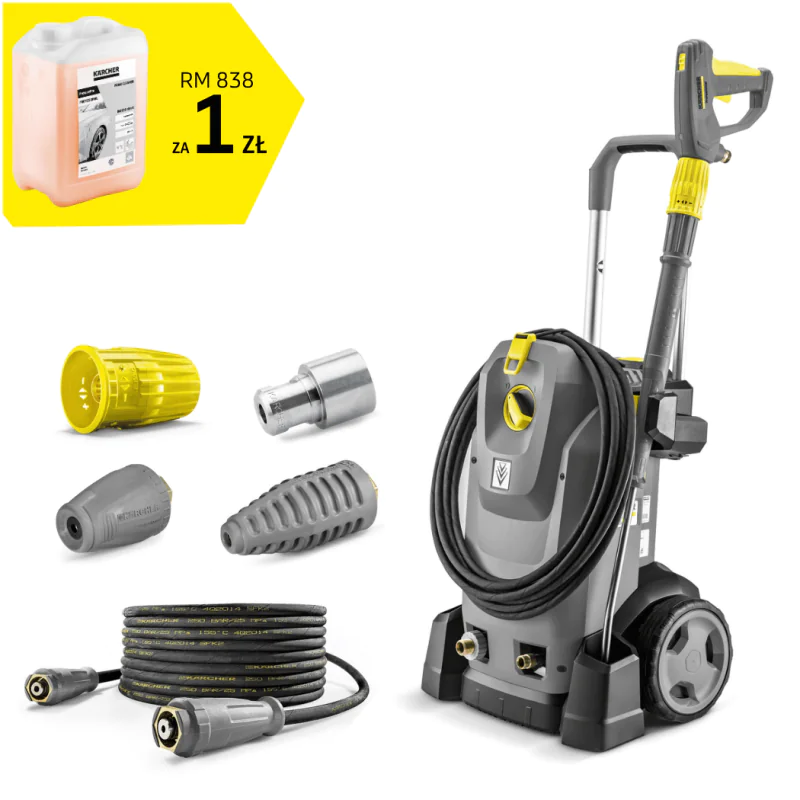 Karcher HD 8/18-4 M Plus + turbodysza Profesjonalna myjka ciśnieniowa (270 bar, 760 l/h) - 1.524-972.0 Karcher HD 8/18-4 M Plus + turbodysza Profesjonalna myjka ciśnieniowa (270 bar, 760 l/h) - 1.524-972.0