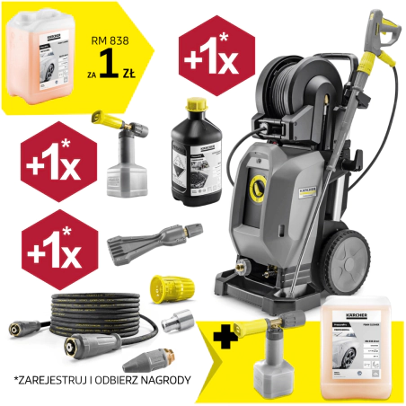 Karcher HD 10/25-4 SXA Plus Profesjonalna myjka ciśnieniowa (280 bar, 1000 l/h) - 1.286-955.0