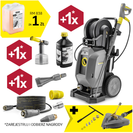 Karcher HD 10/25-4 SXA Plus Profesjonalna myjka ciśnieniowa (280 bar, 1000 l/h) - 1.286-955.0