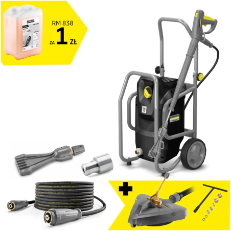 Zestaw Karcher HD 6/15 M CageEB + Przystawka FRV 30 + Zestaw dysz do FR