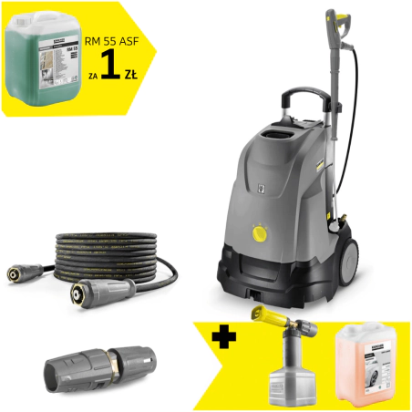 Zestaw Karcher HDS 5/15 U + Lanca pianowa + Piana alkaliczna RM 838