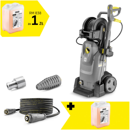 Zestaw Karcher HD 6/15 MXA Plus + Trubodysza + Piana alkaliczna RM 838