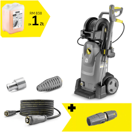 Zestaw Karcher HD 6/15 MXA Plus + Trubodysza + Dysza trójstopniowa