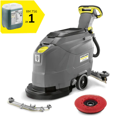 Karcher BD 43/35 C Ep Szorowarka kompaktowa sieciowa (1720 m²/h, 430 mm) - 1.515-401.0