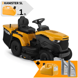 Zestaw Stiga Estate 398 W SE + Kanister + 2x Olej