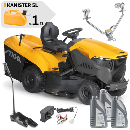 Stiga Estate 798 W Traktor ogrodowy spalinowy (10.8 kW, 7000 m², Automat) - 2T0830481/ST1