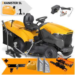 Zestaw Stiga Estate 798 W + Wertykulator i Aerator + Kanister + 2x Olej