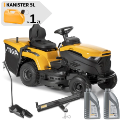 Stiga Estate 384 Traktor ogrodowy spalinowy (6.8 kW, 3500 m², Automat) - 2T2100481/ST1