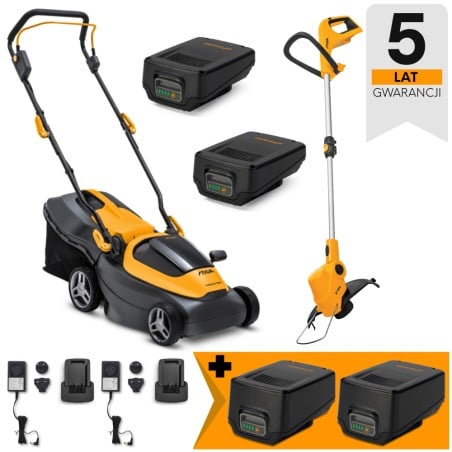 Zestaw Stiga 136e + Stiga GT 100e + 2x Akumulator 4.0 Ah