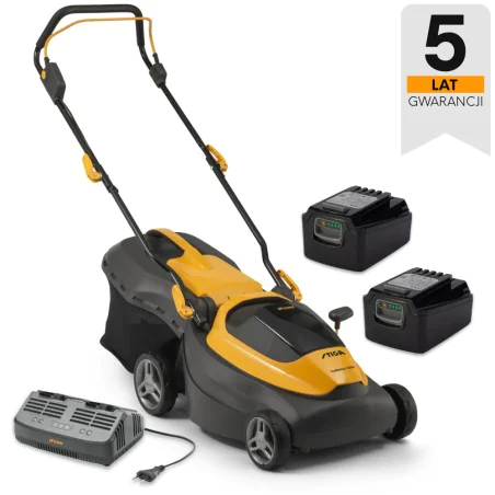 Stiga Collector 140e Kosiarka akumulatorowa w zestawie z 2 akumulatorami i ładowarką (0.55 kW, 38 cm, 40 l) - 291382068/ST2