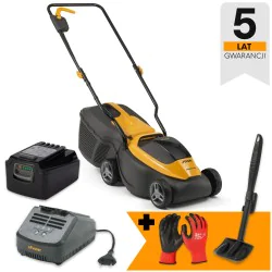 Zestaw Stiga Collector 132e + Rękawice + Skrobak do czyszczenia kosiarki