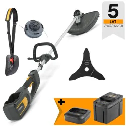 Zestaw Stiga BC 700e + Akumulator 4.0 Ah + Szybka ładowarka