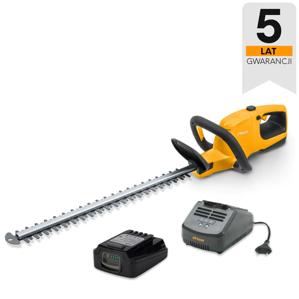 Stiga HT 100e Akumulatorowy sekator do żywopłotu (18 mm, 0.15 kW)