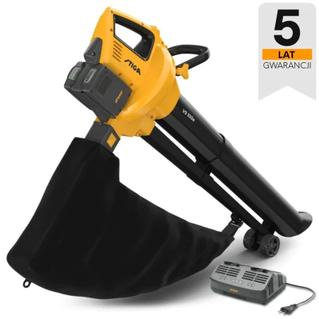 Stiga VS 100e Dmuchawa do liści z odkurzaczem w zestawie z akumulatorami i ładowarką - 271504198/ST1