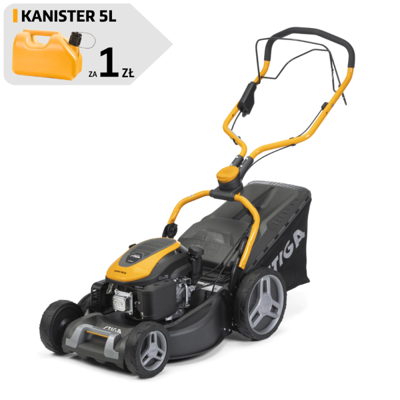 Stiga Combi 748 SE Kosiarka spalinowa z napędem, 4 w 1 (2.20 kW, 46 cm, 60 l) - 2L0486548/ST2