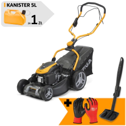 Zestaw Stiga Combi 748 SE + Rękawice + Skrobak do czyszczenia kosiarki