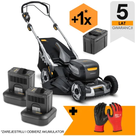 Zestaw Stiga Twinclip 950e V + Rękawice