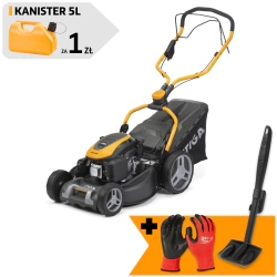 Zestaw Stiga Combi 753 S + Rękawice + Skrobak do czyszczenia kosiarki
