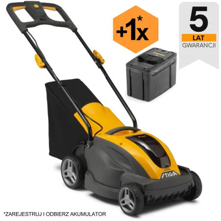 Stiga Combi 336e Kosiarka akumulatorowa w zestawie z akumulatorem i ładowarką (0.86 kW, 34 cm, 35 l) - 294346068/ST2