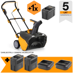 Zestaw Stiga ST 700e + 2x Akumulator 7.5 Ah + 2x Szybka ładowarka