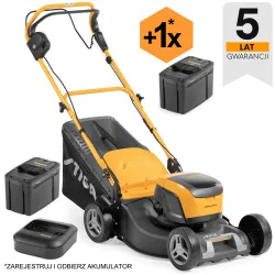 Stiga Collector 48 S AE Kosiarka akumulatorowa w zestawie z akumulatorem i ładowarką (1.30 kW, 46 cm, 60 l) - 2L0482008/ST1