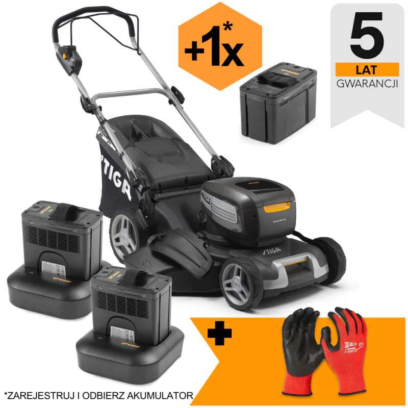 Zestaw Stiga Combi 50 V AE + Rękawice