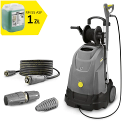 Karcher HDS 5/15 UX Plus Profesjonalna myjka z podgrzewaniem wody (150 bar, 450 l/h, 80°C) - 1.064-917.0