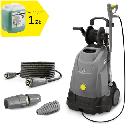 Karcher HDS 5/15 UX Plus Profesjonalna myjka z podgrzewaniem wody (150 bar, 450 l/h, 80°C) - 1.064-917.0