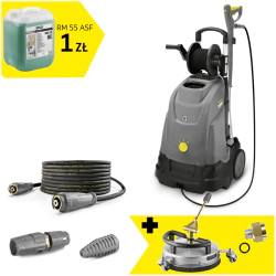 Zestaw Karcher HDS 5/15 UX PLUS + Przystawka FR 30 Me + Zestaw dysz do FR
