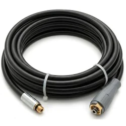 Wąż do kanalizacji DrainJet 10 K-LOCK 10m, DN6, 200bar, 60°C (1000l/h +) + Dysza F3 - 065 (3+1)