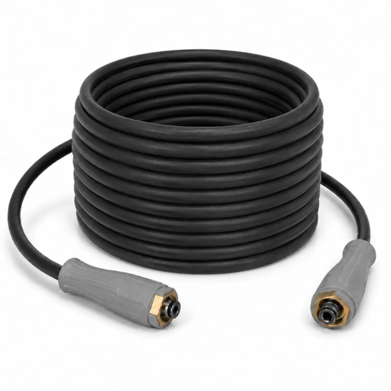 Wąż przedłużający do Kärcher HD i HDS EasyLock K-Lock + Adapter Hydroline Gum, DN8, 2op, 20m, 400bar, 2x K-LOCK (TR22F-TR22F)