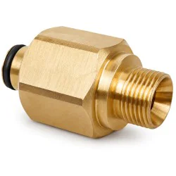 Adapter QuickLink 3/8"M - K-Lock TR22F, mosiądz, 400 bar, 150°C