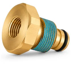 Adapter Quicklink 1/4"F - K-LOCK TR22M, mosiądz, 400 bar, 150°C, EasyLock HD/HDS, do pianownic i dysz