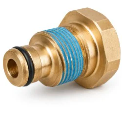 Adapter Quicklink K-Lock TR22M - 1/4" F, mosiądz, 400 bar, do pianownic i dysz