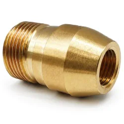 Adapter QuickLink K-Lock TR22M - 1/4"F, mosiądz, 400bar, 150.C