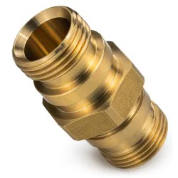 Adapter Quicklink K-Lock TR22M - K-Lock TR22M, mosiądz, do łączenia węża Hydroline Gum