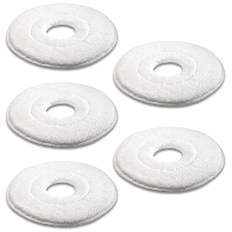 Pady z mikrofibry do Karcher BD 30/4, białe (280 mm, 5 szt.) - 6.369-120.0