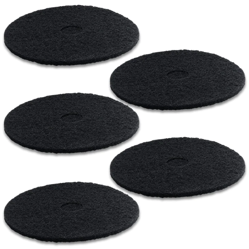 Pady do Karcher BD 50 / B 50 / B 260, twarde, czarne (508 mm, 5 szt.) - 6.369-077.0