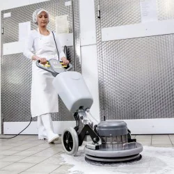 Pady do Karcher BD 43 / BDS 43, miękkie, beżowe (432 mm, 5 szt.) - 6.371-081.0