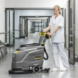 Pady do Karcher BD 43 / BDS 43, miękkie, beżowe (432 mm, 5 szt.) - 6.371-081.0