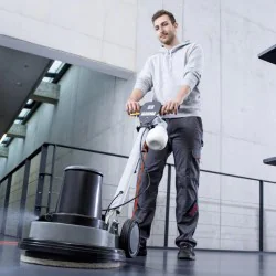 Pady z naturalnego włosia do Karcher BDS 43, miękkie (432 mm, 5 szt.) - 6.371-149.0